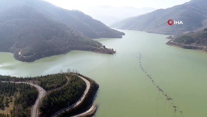 Kuruma tehlikesi yaşayan barajın su seviyesi yüzde 86'ya çıktı