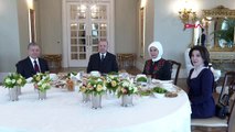 Ankara cumhurbaşkanı erdoğan, özbekistan cumhurbaşkanı ile kahvaltıda biraraya geldi
