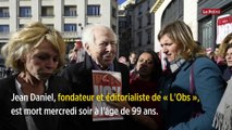 Jean Daniel, le fondateur du « Nouvel Observateur », est mort