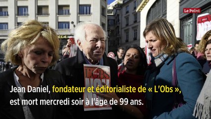 Jean Daniel, le fondateur du « Nouvel Observateur », est mort