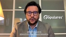 Sergio Ramos Acosta, senador del PP, desmonta una mentira de Pablo Iglesias