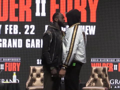 Poids-lourds - Wilder et Fury en viennent aux mains avant une conférence de presse