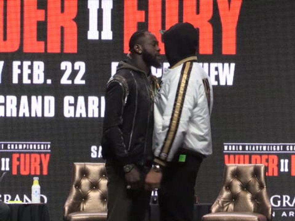 Poids-lourds - Wilder et Fury en viennent aux mains avant une conférence de presse