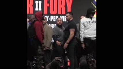 Boxe - Wilder et Fury en viennent aux mains