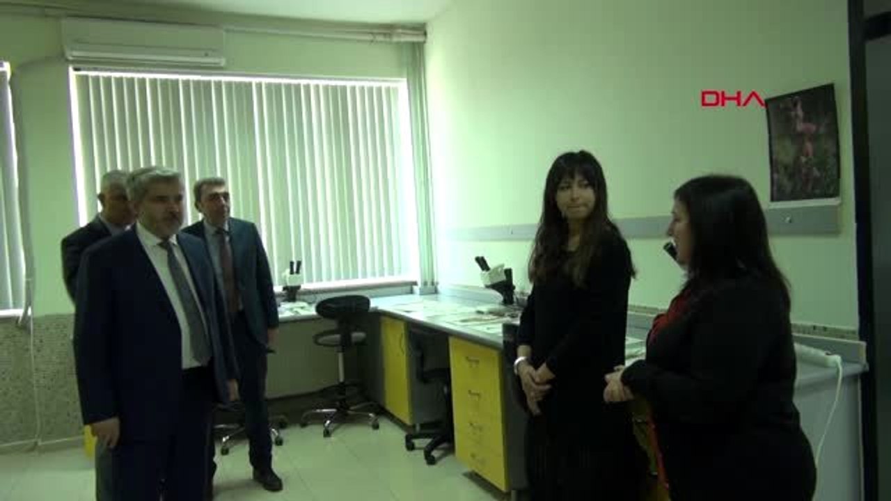 Aksaray üniversitede bitki türleri kurutularak kayıt altına alınıyor