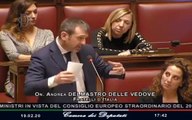 Andrea Delmastro - Conte dica a Bruxelles che esiste Italia che non si arrende (19.02.20)