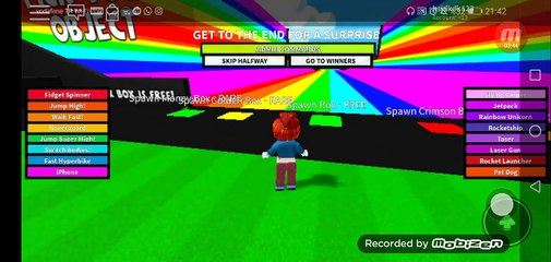 ROBLOX PARKUR TAMAMLAMA