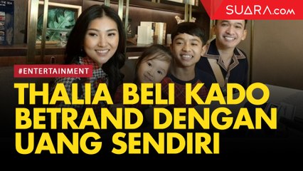 Thalia Onsu Beli Kado Ulang Tahun untuk Betrand Peto dengan Tabungannya Sendiri