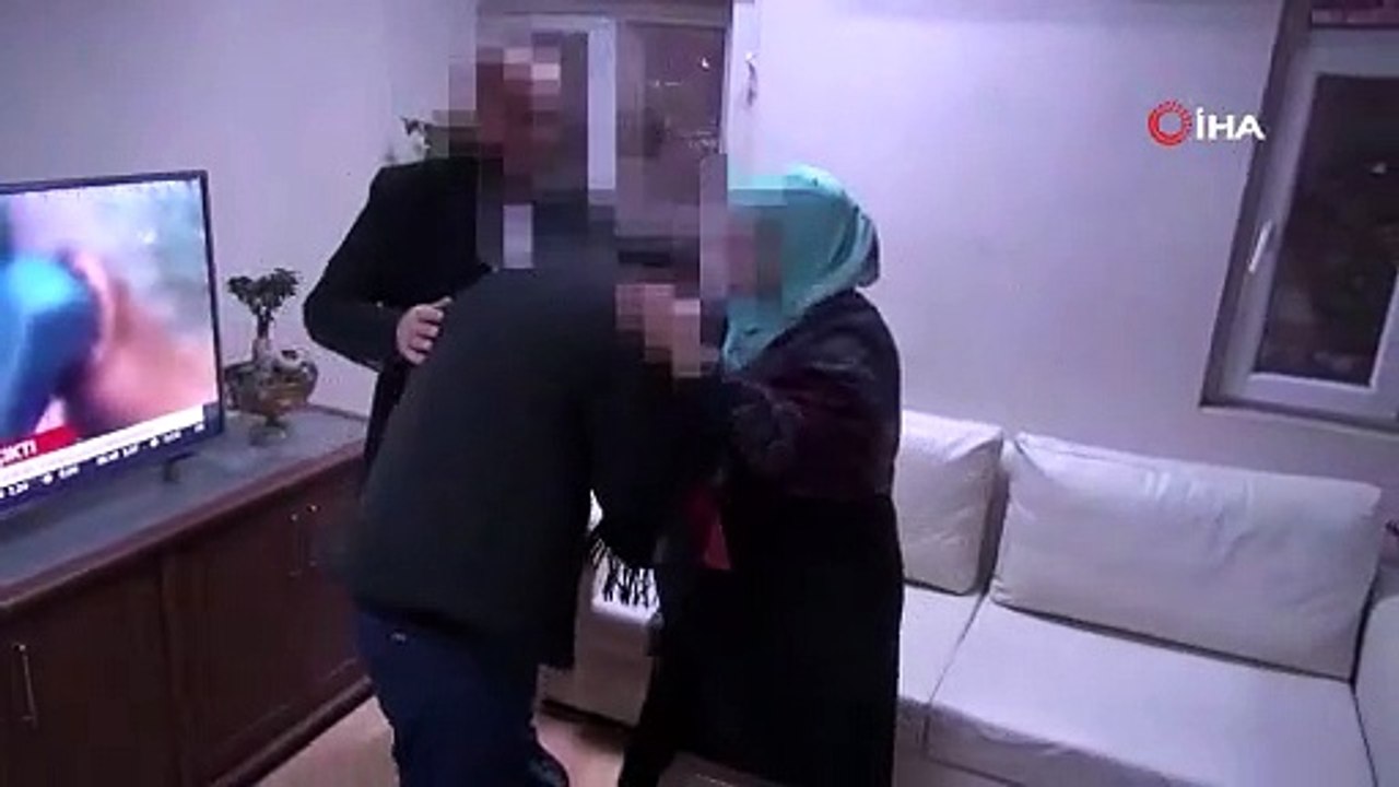 Batman’da teslim olan PKK’lı ailesiyle buluştu