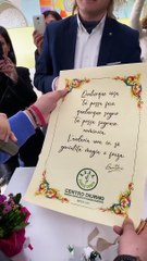 Salvini - Grazie di cuore alla Comunità del Centro Riabilitativo di Seclì (20.02.20)