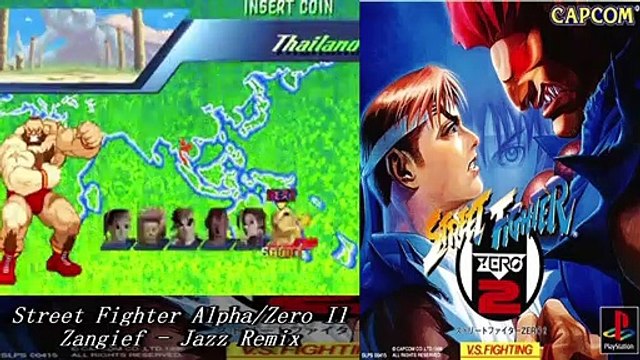 Street Fighter Alpha 2 - Zangief [ Jazz Remix ]
