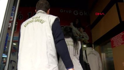 İstanbul'da market ürünlerinde denetim