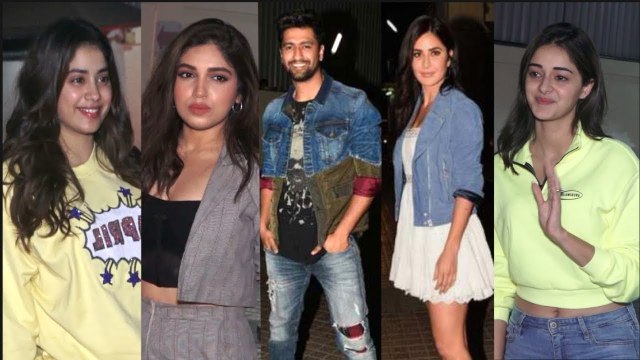 Special Screening Of Movie Bhoot | Vicky Kaushal, Katrina Kaif, Bhumi Pednekar, Ananya Panday