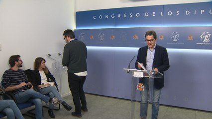 El secretario general de Cs en el congreso, José María Espejo-Saavedra