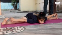 Yogatastic! 11-year-old world-record breaking Indian gymnast has sights set on Olympics