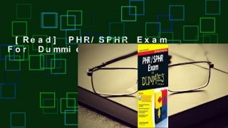 [Read] PHR/SPHR Exam For Dummies  For Free
