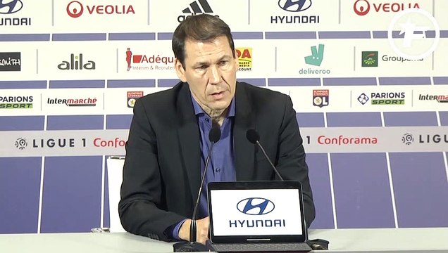 OL : Rudi Garcia félicite Amine Gouiri