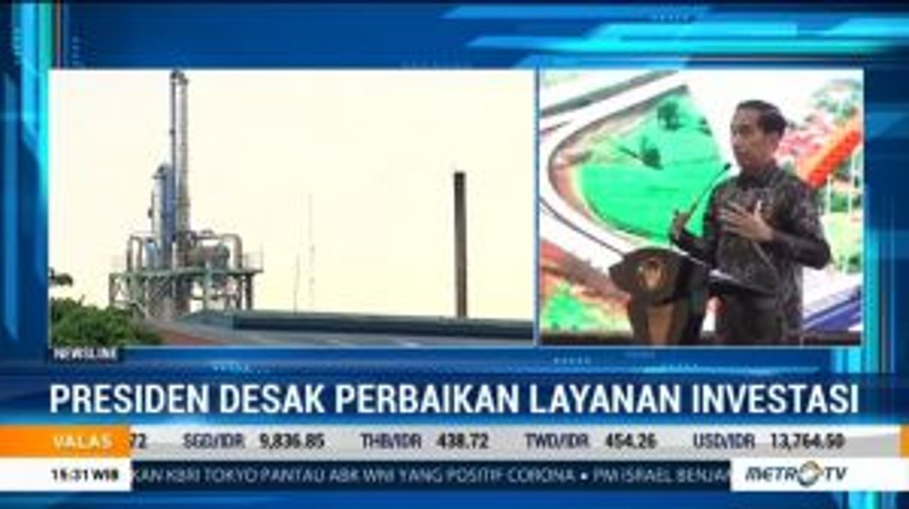 Presiden Desak Perbaikan Layanan Investasi