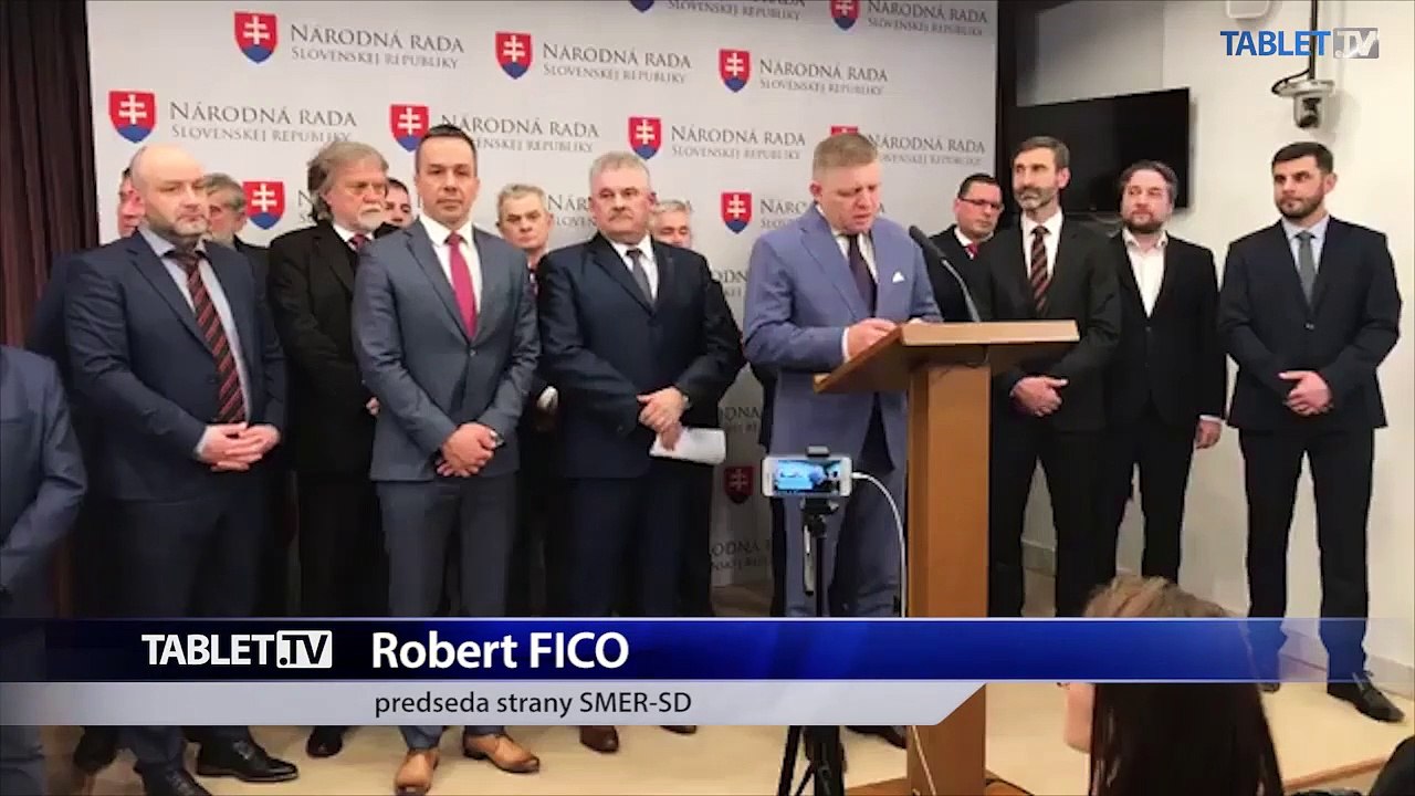 ZÁZNAM: TK strany Smer - sociálna demokracia
