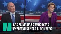 Las primarias demócratas explotan contra Bloomberg