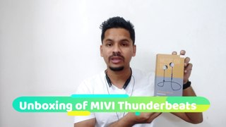 Mivi thunderbeats - Unboxing and Review | Best Budget Bluetooth Wireless Handsfree | Budget friendly bluetooth wireless earphon | MIVI