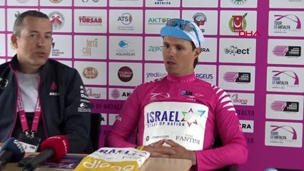 Spor tour of antalya'da ilk etabın galibi mihkel raim'in açıklamaları