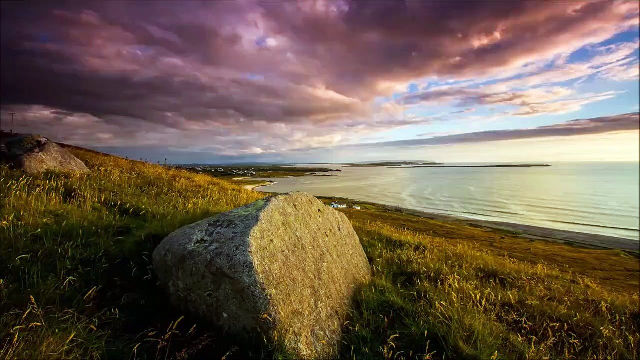 Time Lapse Video Of Sunset By The Sea