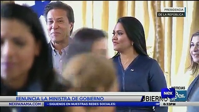 Renuncia la ministra de gobierno - Nex Noticias