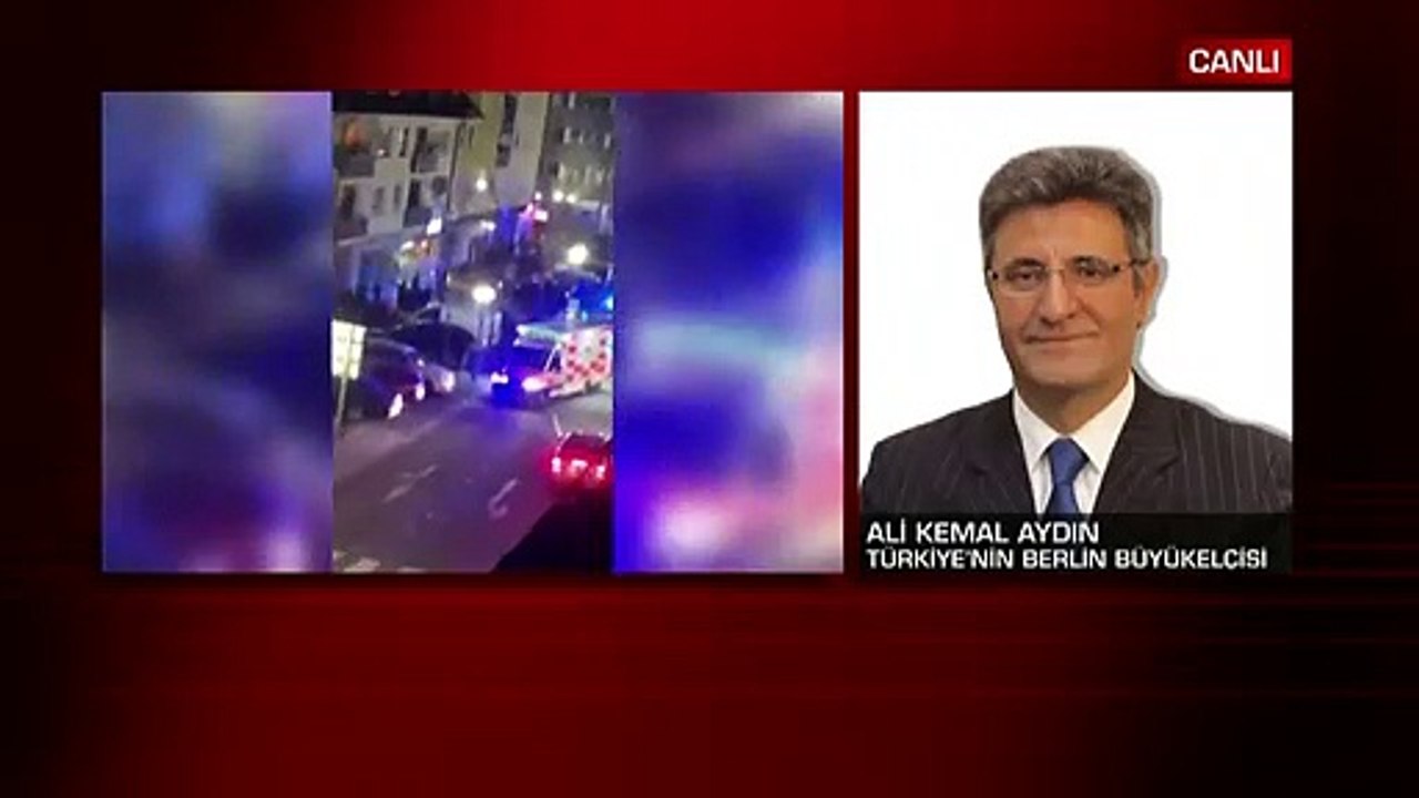 Almanya'daki saldırı: Berlin Büyükelçisi Aydın CNN TÜRK'e konuştu
