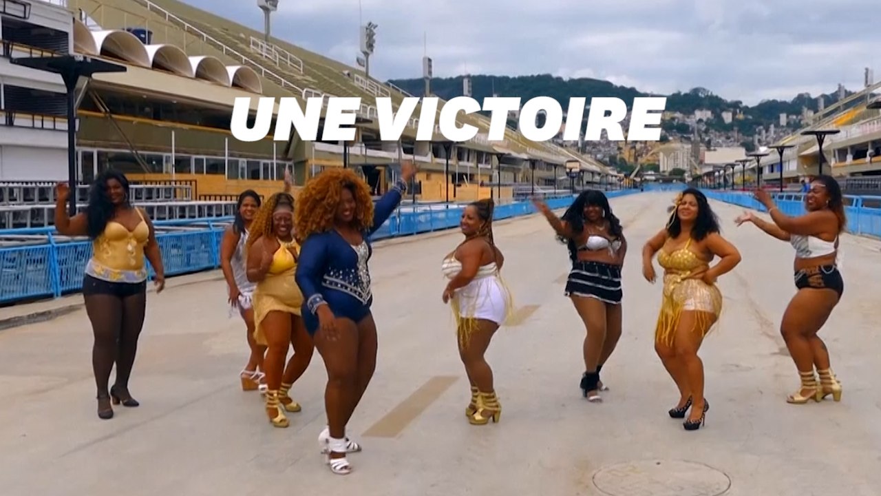 Le carnaval de Rio intègre 50 femmes grandes tailles à ses défilés