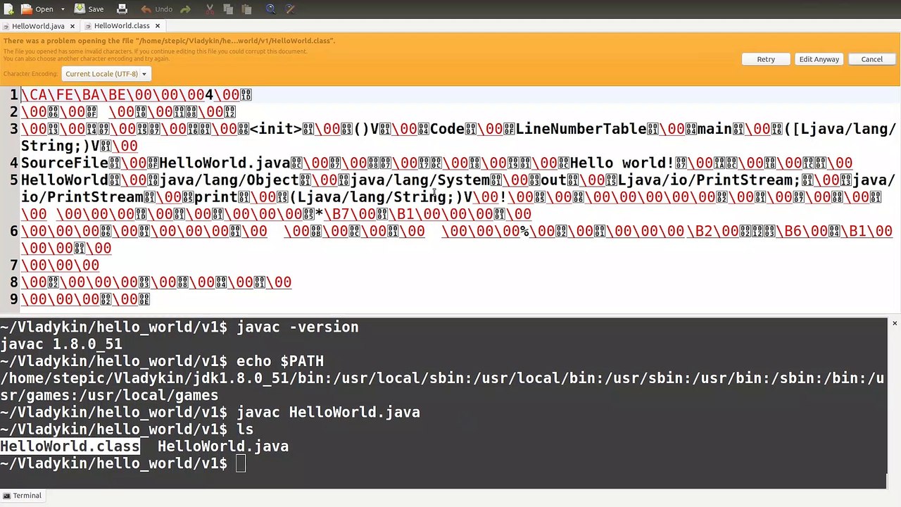02 - Java. Первый контакт — Hello World