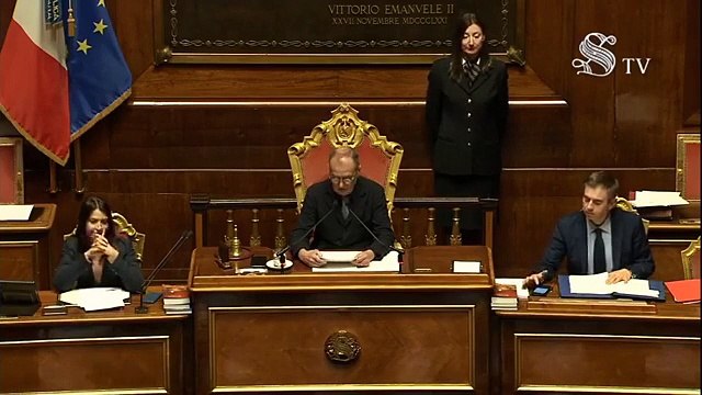 Di Maio - Question Time dal Senato per parlare del conflitto libico (20.02.20)