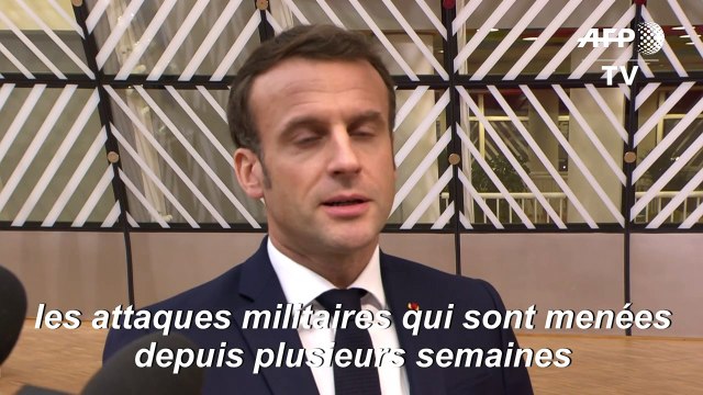 Syrie : Macron condamne avec la plus grande fermeté les attaques du régime syrien à Idleb