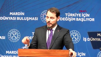 Mardin bakan albayrak, iş dünyası buluşması programı'nda konuştu-2