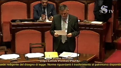 Paolo Saviane sulla cessione di aree demaniali al comune di Chioggia (20.02.20)