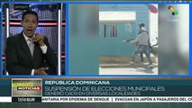 Crisis política en Dominicana tras suspensión de comicios municipales