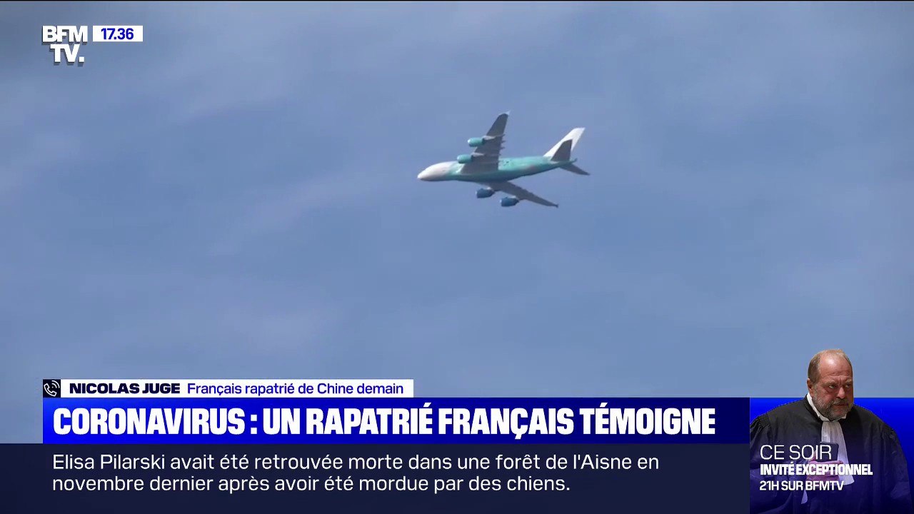 "Je voulais partir, ça commençait à être compliqué." Ce français va être rapatrié de Chine ce vendredi