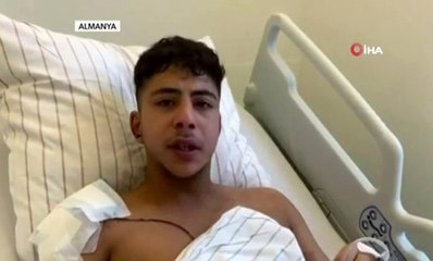 Almanya'daki saldırıdan yaralı kurtulan Türk o anları anlattı