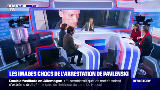 Story 3 : Les images chocs de l’arrestation de Piotr Pavlenski - 20/02