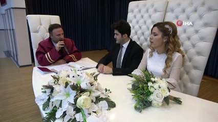 Nikah dairelerinde 20.02.2020 yoğunluğu