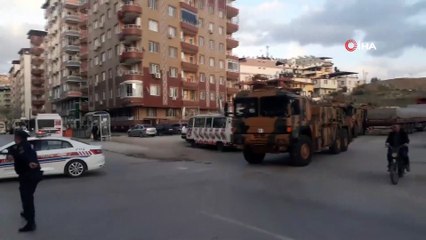 Suriye sınırındaki birliklere füze rampası gönderildi