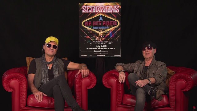 IR Interview: Matthias Jabs & Klaus Meine For Scorpions - Sin City Nights [Live Nation]