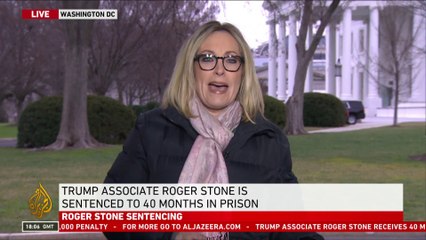 Trump ally Roger Stone sentenced to 40 months in prison