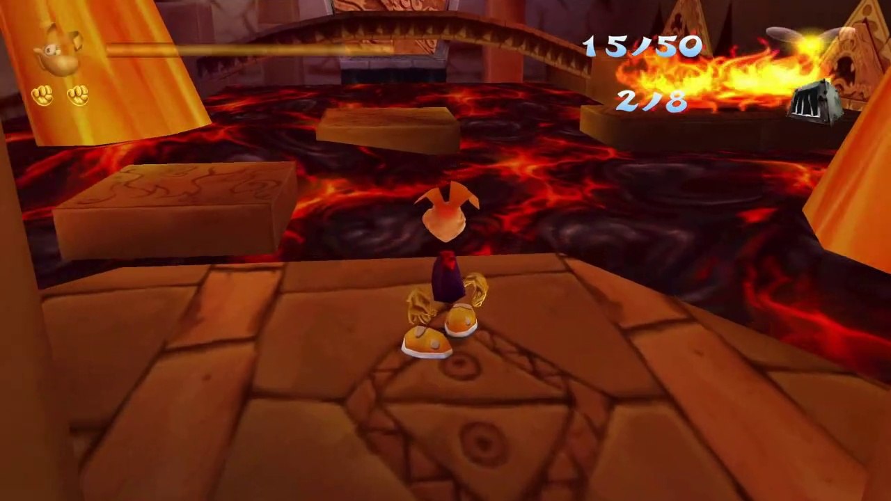 MortaLet’s Play - Rayman 2 The Great Escape (PC) [Partie 12 : Le Sanctuaire de Pierre et de Feu] (1er Playthrough)