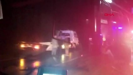 Kocaeli halk otobüsüyle çarpışan otomobilin sürücüsü öldü