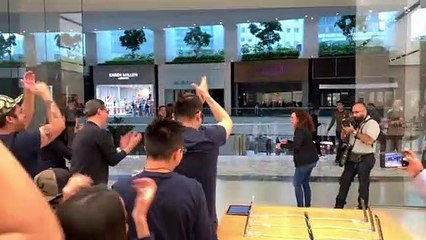 Los primeros en comprar un iPhone 11 en México