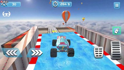 下载视频: Impossible Mega Ramp Stunts Games - 4x4 Big Truck Games - Android GamePlay