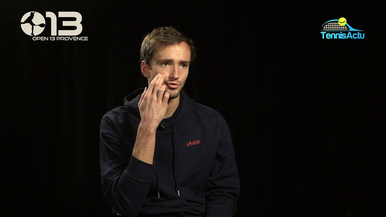 ATP - Marseille 2020 - Daniil Medvedev :  "C'est pas facile de jouer Gilles Simon"