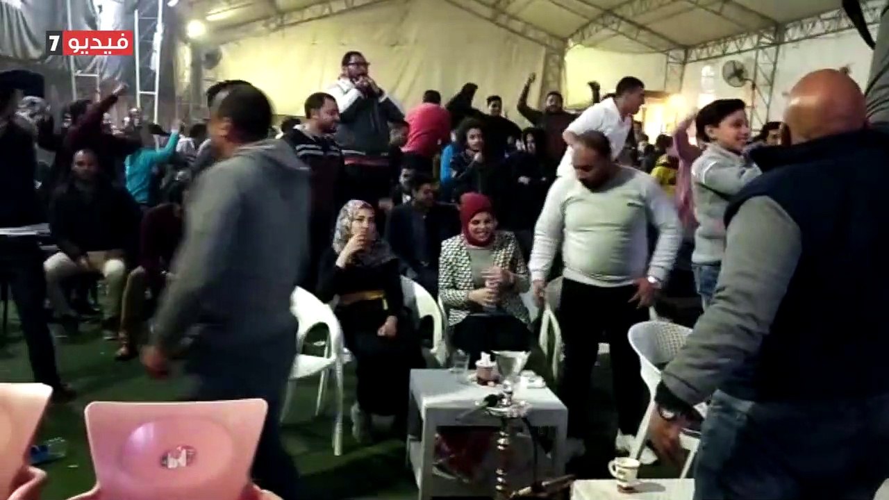 احتفالات الزملكاوية بالفوز بكأس السوبر على حساب...