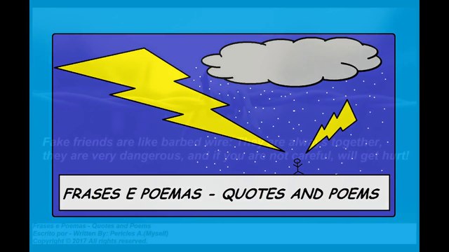 Fake friends are like barbed wire: They are always together, are very dangerous! [Quotes and Poems]